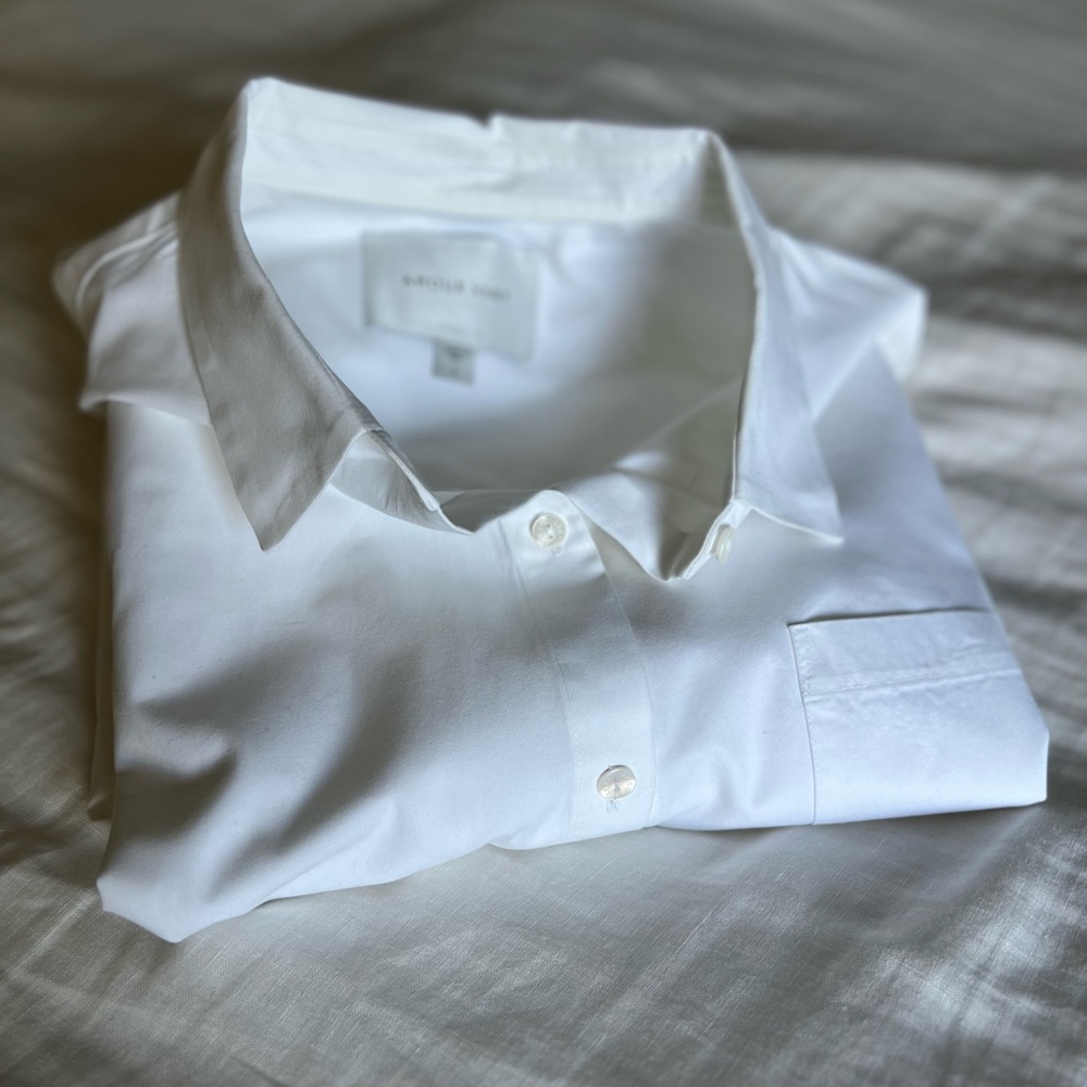 Amour Vert 🇺🇸 White Collar Shirt